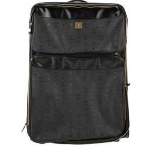 MCM Visetos Monogram/ Logo Rolling Luggage